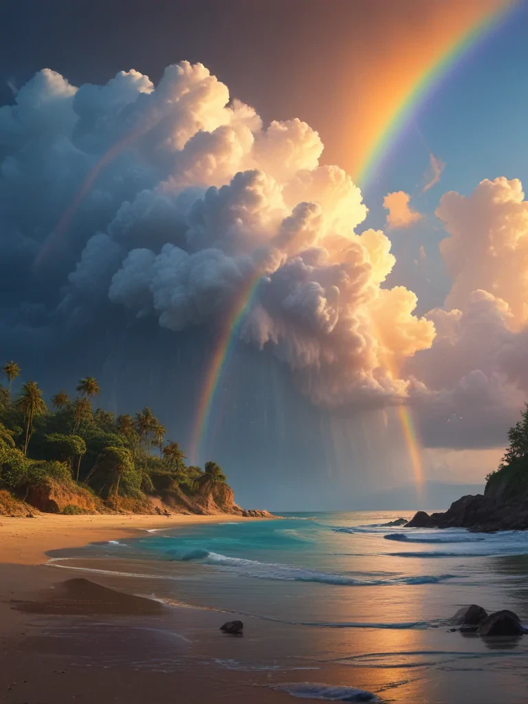 aesthetic wallpapers rainbow