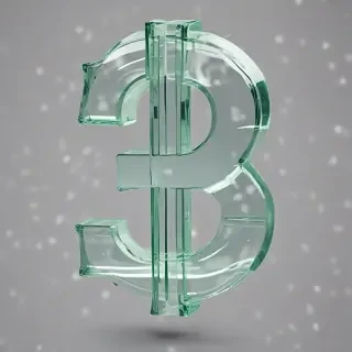 transparent dollar sign