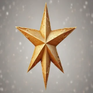 christmas star clipart free