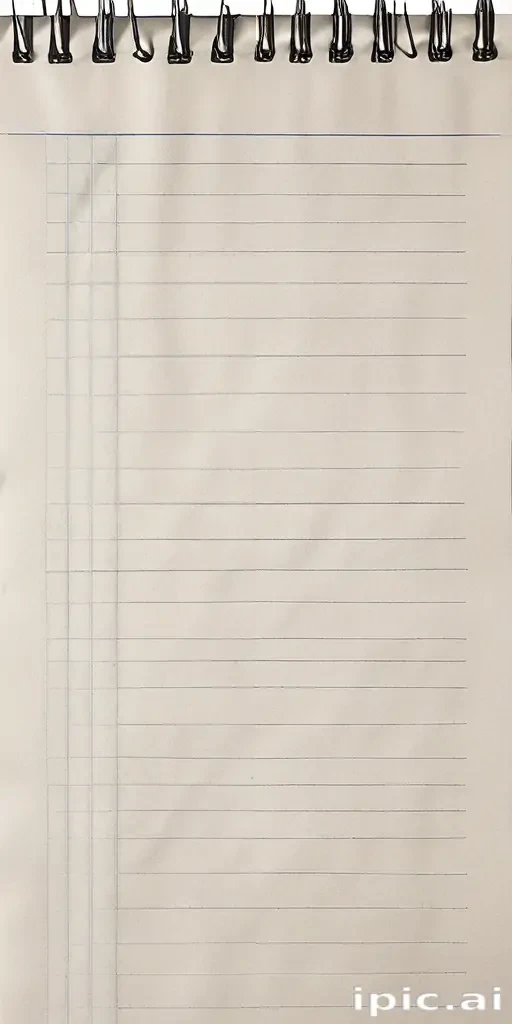 notebook paper png