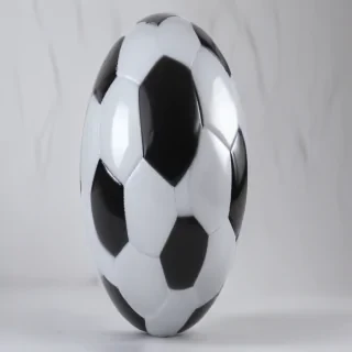 transparent soccer ball