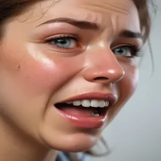 picture of someone crying