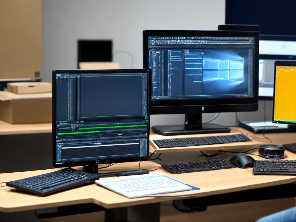 Man sitting in front of computer editing in After Effects