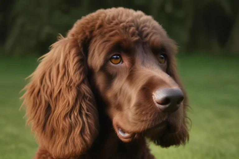 irish water spaniel