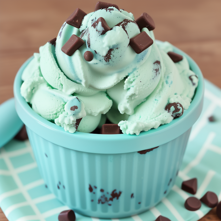 blue bell mint chocolate chip ice cream
