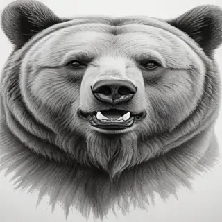 bear drawing