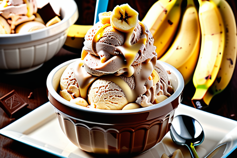 hershey's banana pudding ice cream