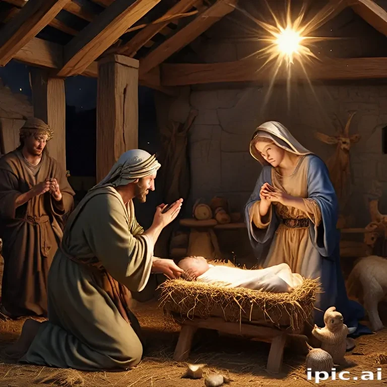 merry christmas nativity images free