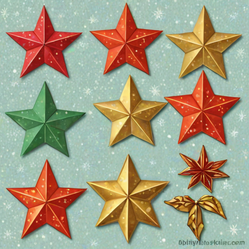christmas stars clip art