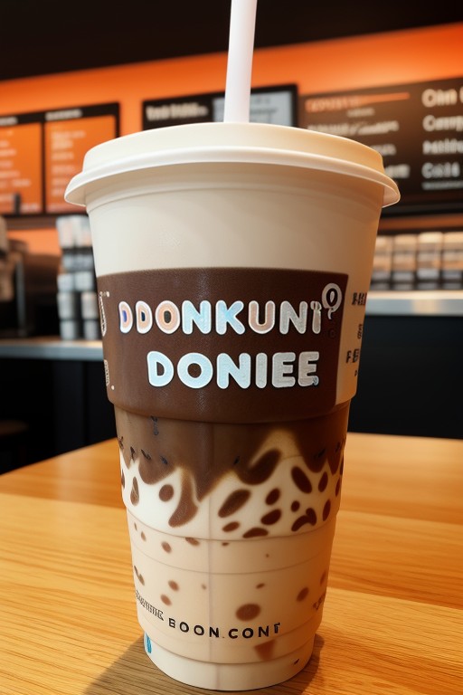 how much caffeine in dunkin iced coffee