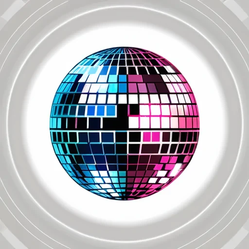 disco ball clipart transparent
