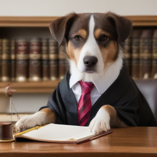 create a dog lawyer