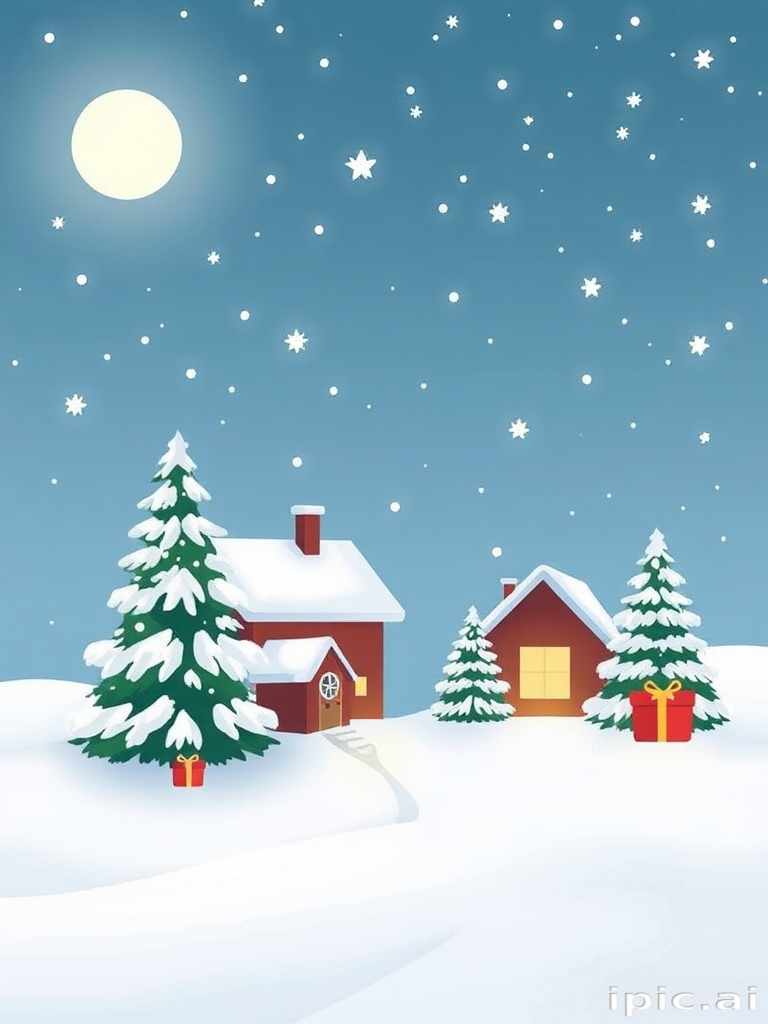 simple christmas iphone wallpaper