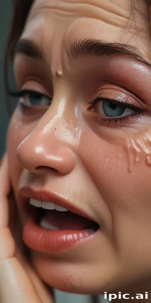 picture of someone crying