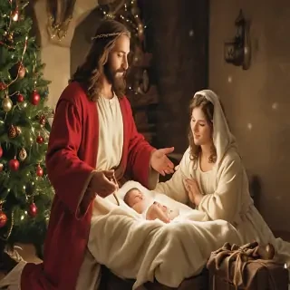 merry christmas images jesus