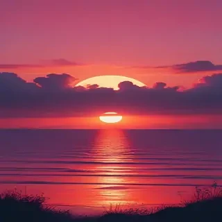 aesthetic sunset wallpapers