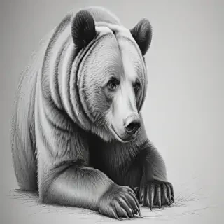 bear drawing images