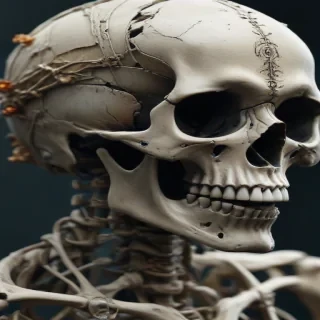 skeleton iphone wallpaper