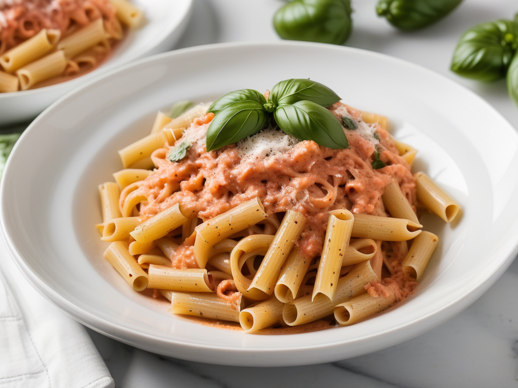 spicy pesto pasta alla vodka