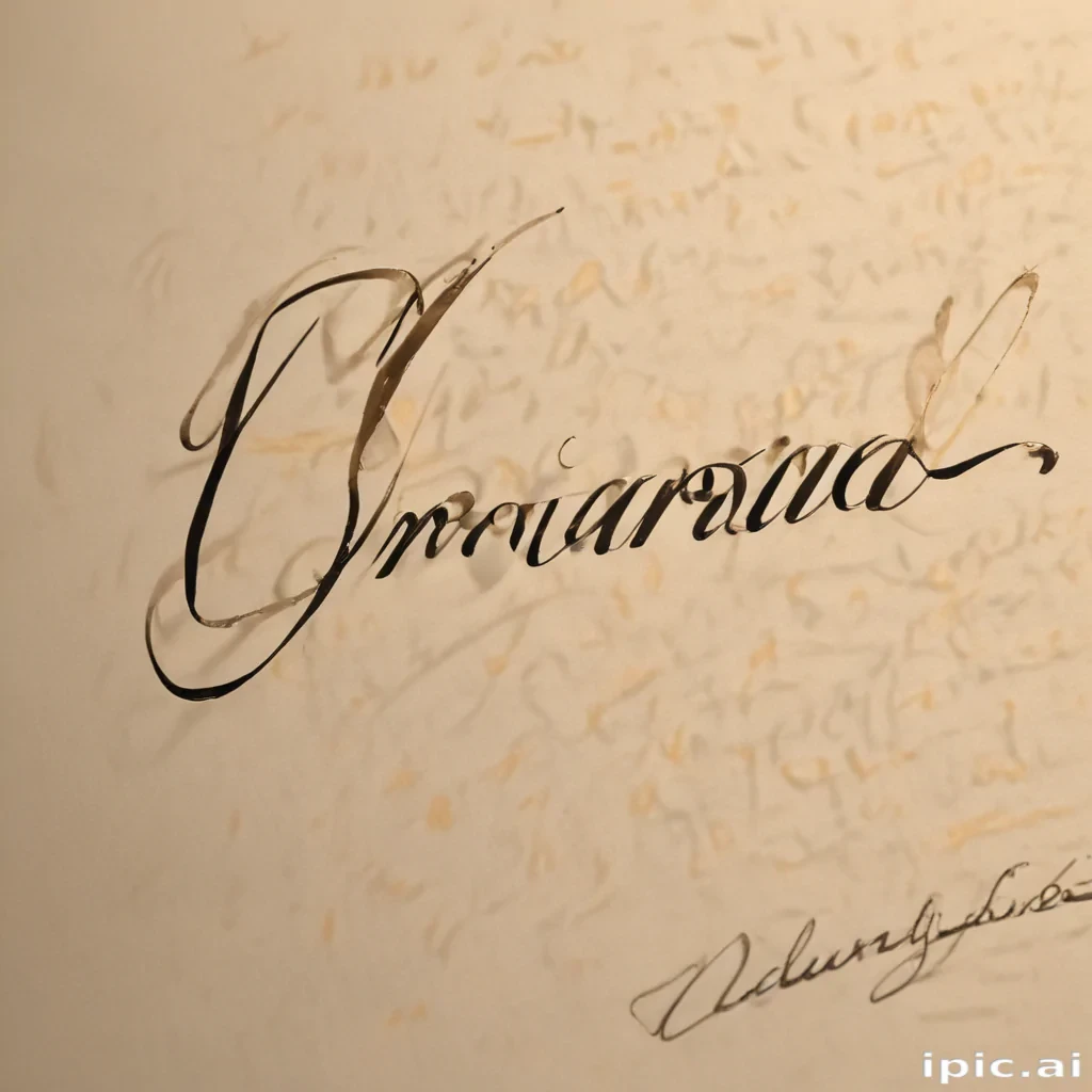 cursive laura