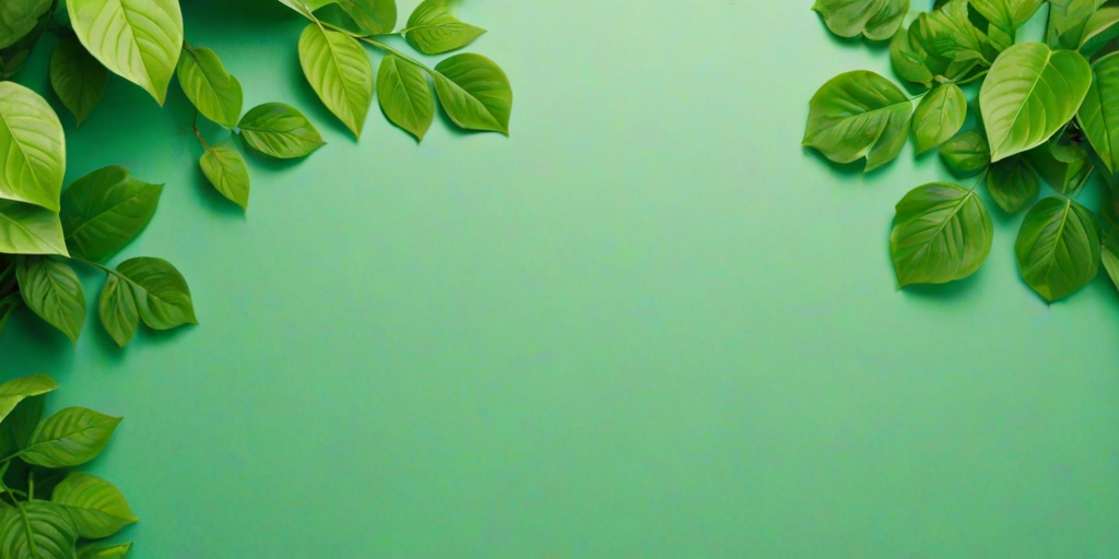 green aesthetic background