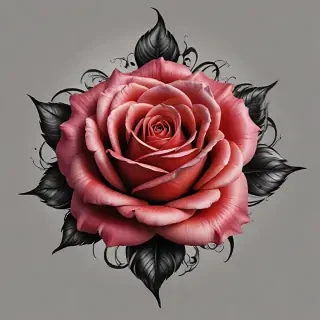 rose tattoo png