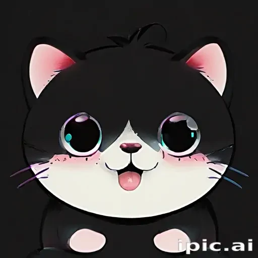 black wallpaper cute