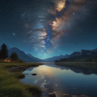 starry night wallpaper