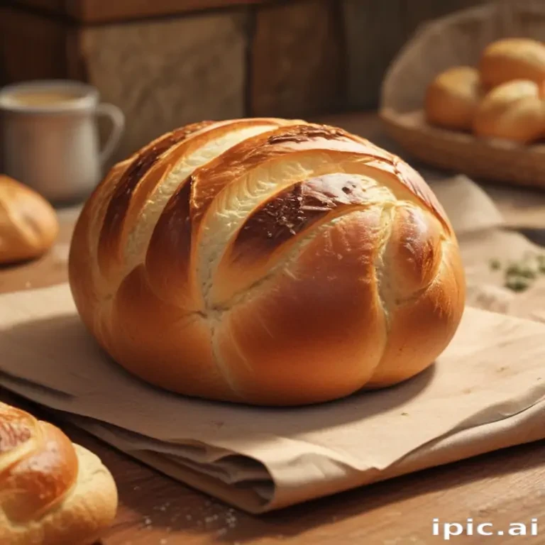 bread in cartoon