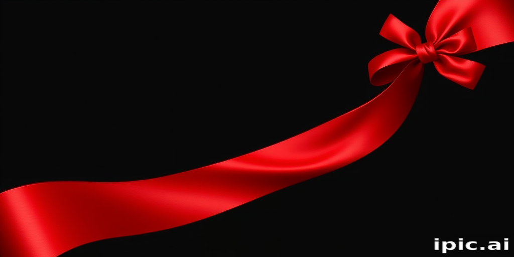 red ribbon png