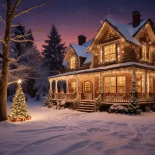 christmas pics aesthetic