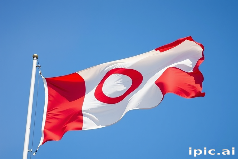 red and white flag