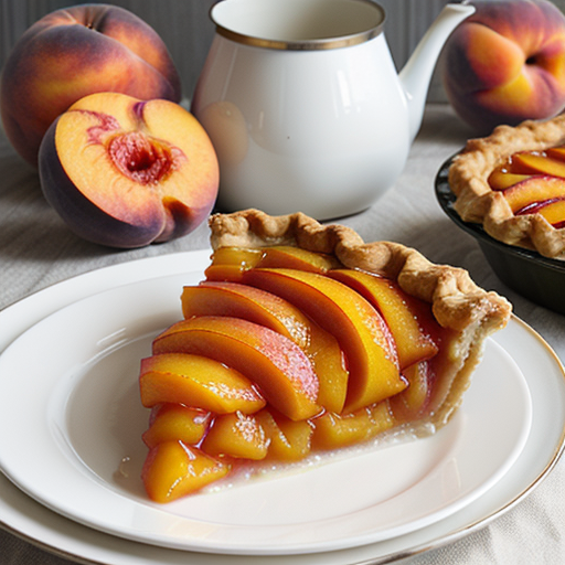 peach pie canned peaches recipe