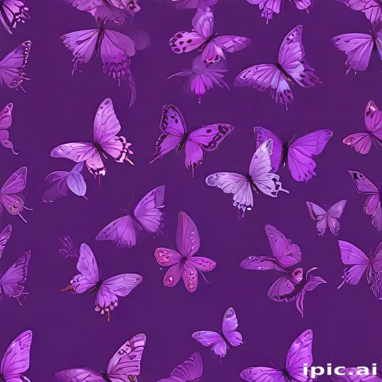 butterfly wallpaper purple