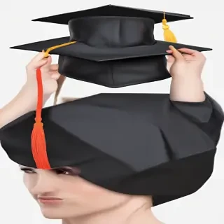 grad hat png
