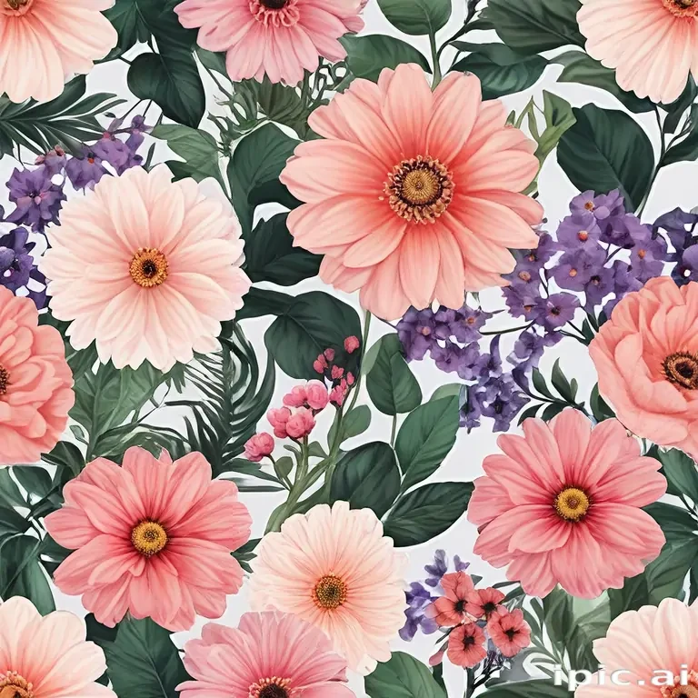 aesthetic flowers png
