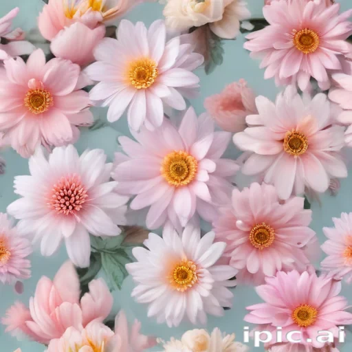 pastel aesthetic flower wallpaper
