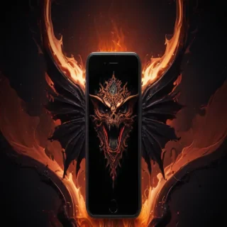 iphone background dark
