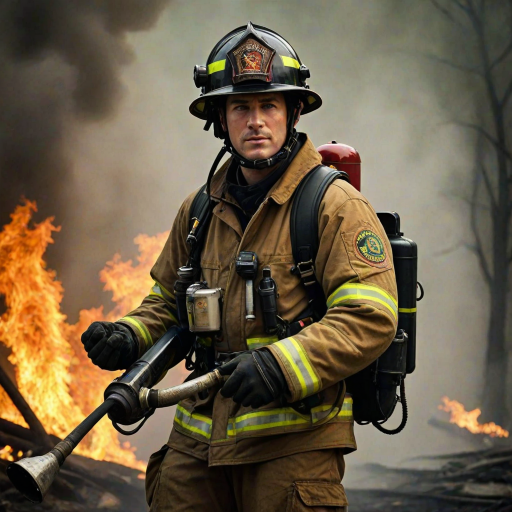 wallpaper fireman