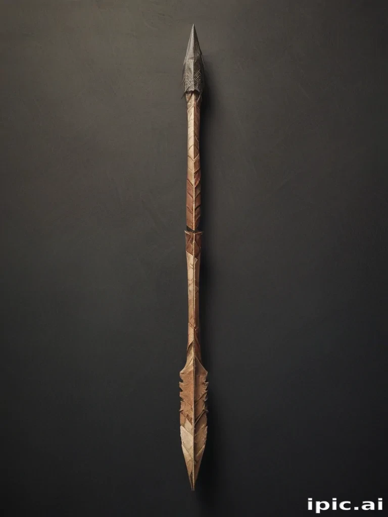 drawn arrow