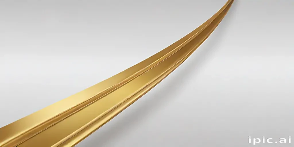 golden line png