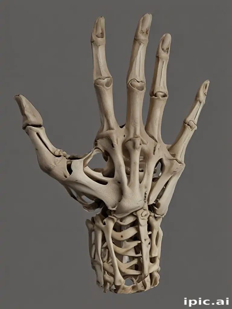 skeleton hands png
