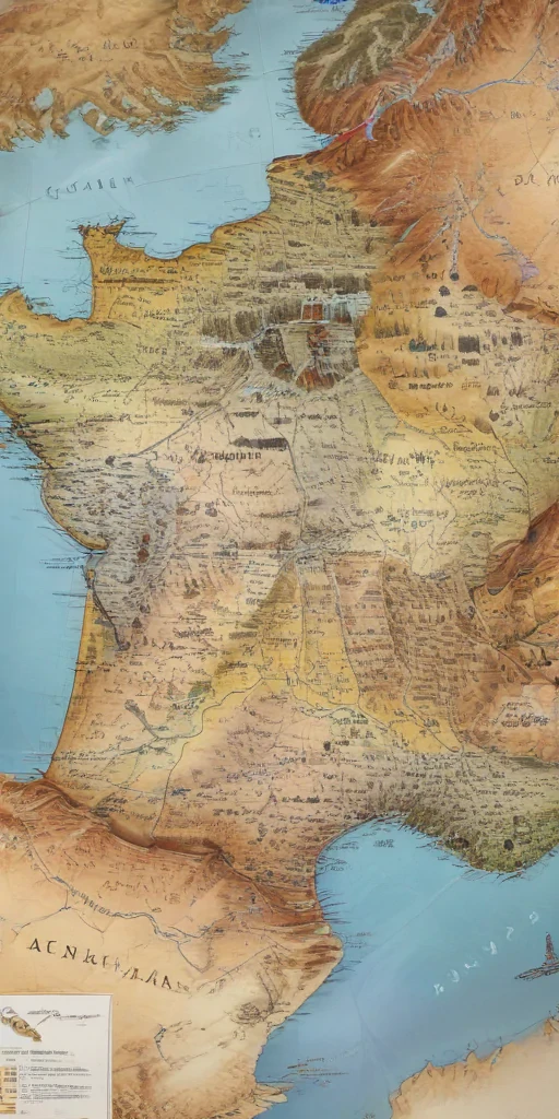 map of france