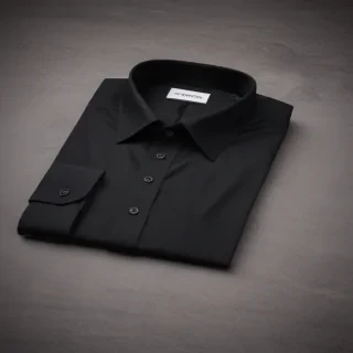 black mockup shirt