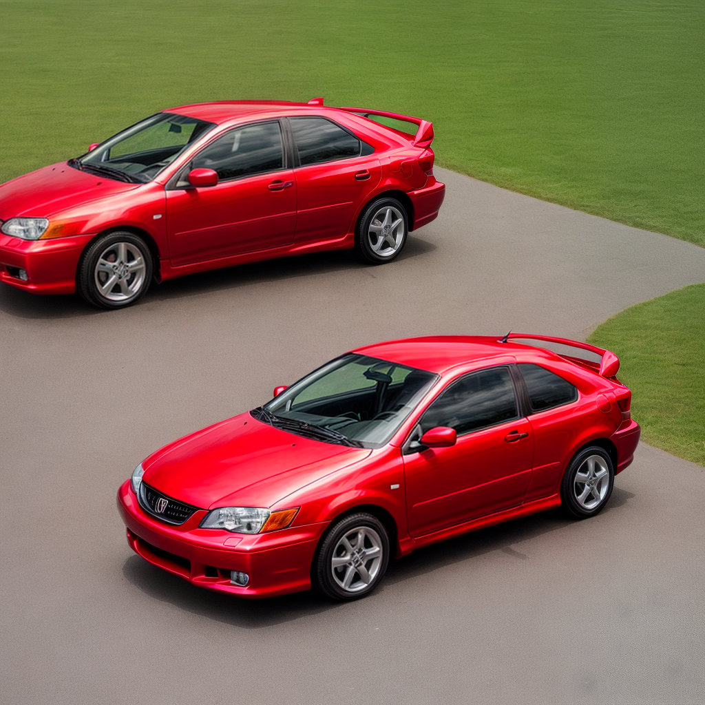 Honda Civic 2004 Hatchback Red