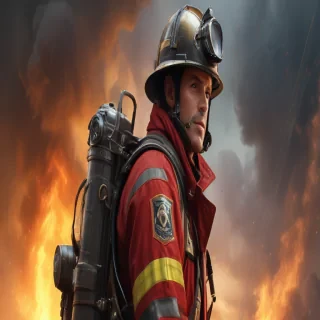 wallpaper fireman