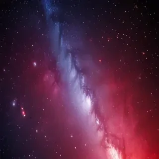 galaxy red wallpaper