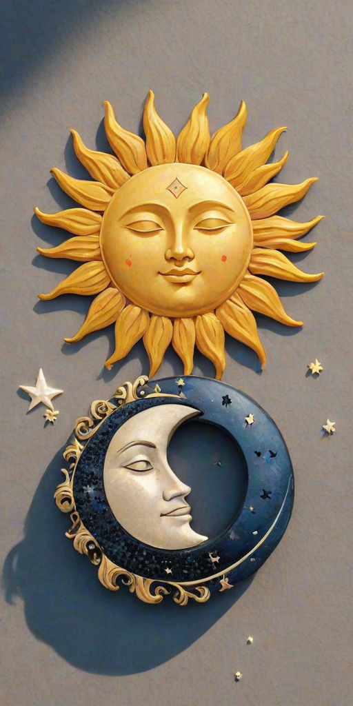 sun and moon