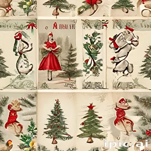 free vintage christmas printables