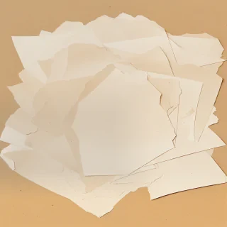 crumbled paper png
